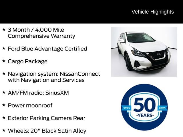 Used 2024 Nissan Murano SL w/ Cargo Package image 6