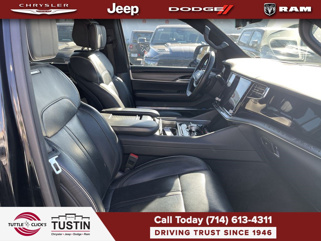 Used 2024 Jeep Grand Wagoneer L Series II w/ Quick Order Packagew 28T AWD/4WD image 22