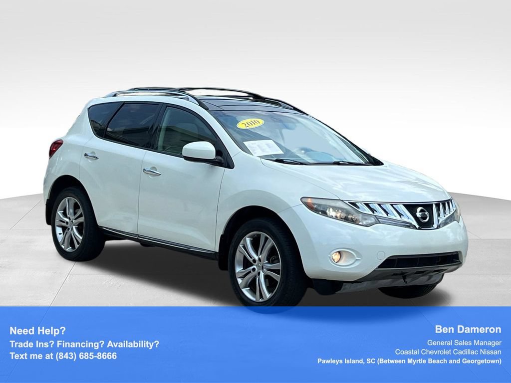 Used 2010 Nissan Murano LE w/ Navigation Pkg AWD/4WD image 3