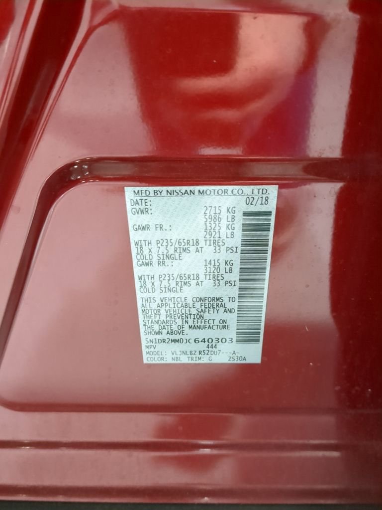 Used 2018 Nissan Pathfinder S AWD/4WD image 15