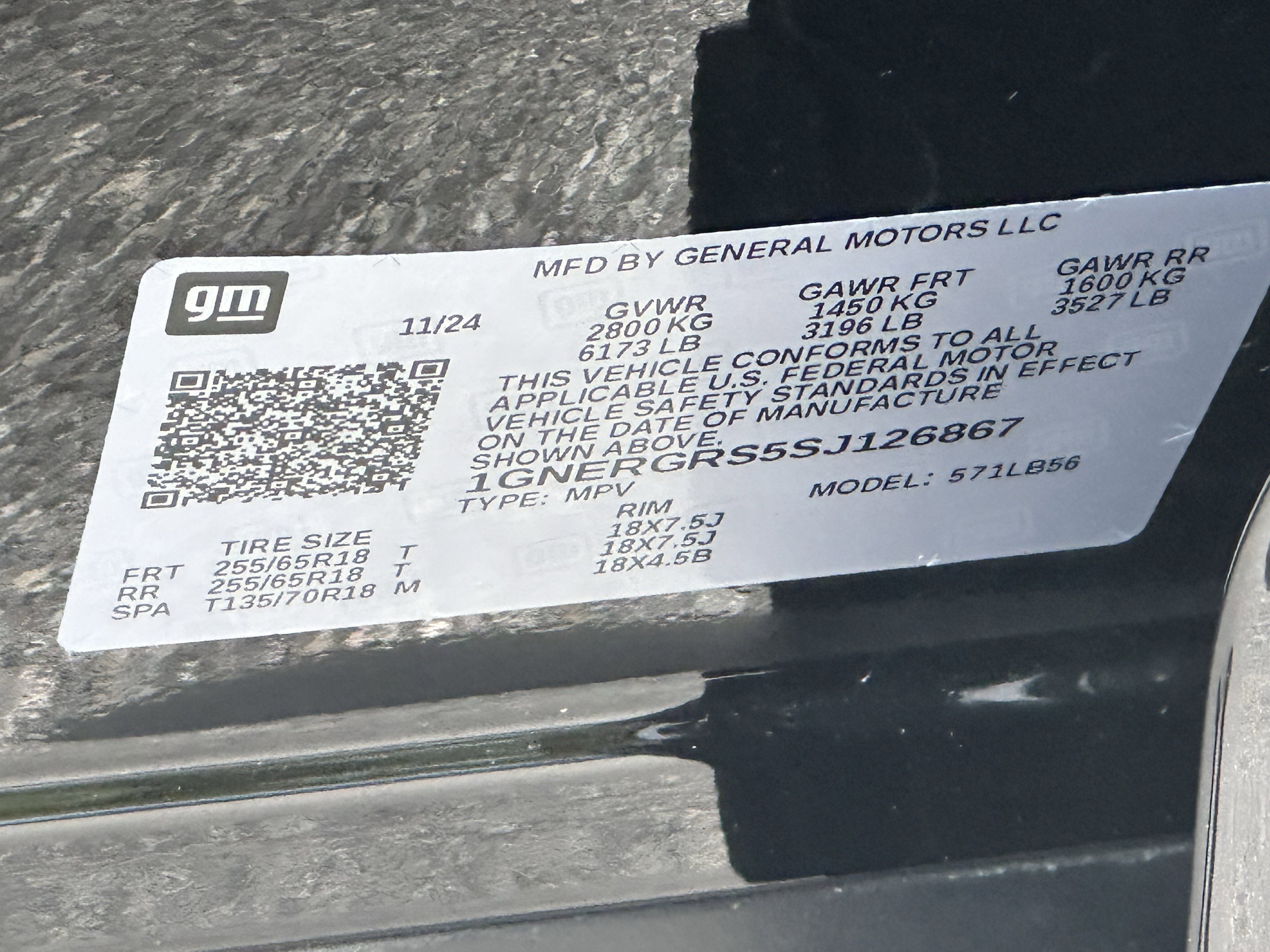 Certified 2025 Chevrolet Traverse LT image 43