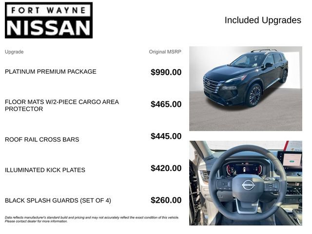 New 2026 Nissan Rogue Platinum w/ Platinum Premium Package AWD/4WD image 4