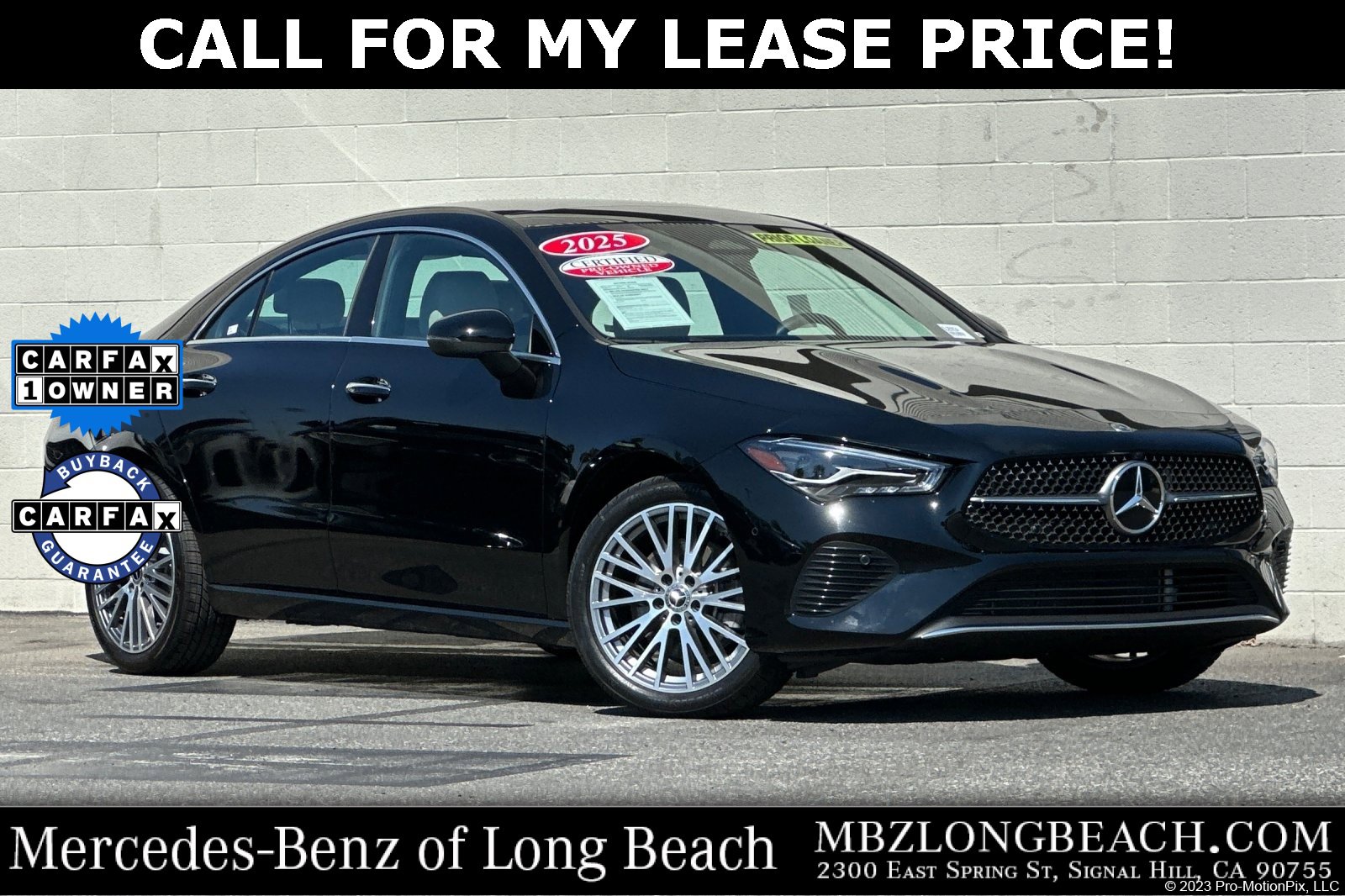 Certified 2025 Mercedes-Benz CLA 250