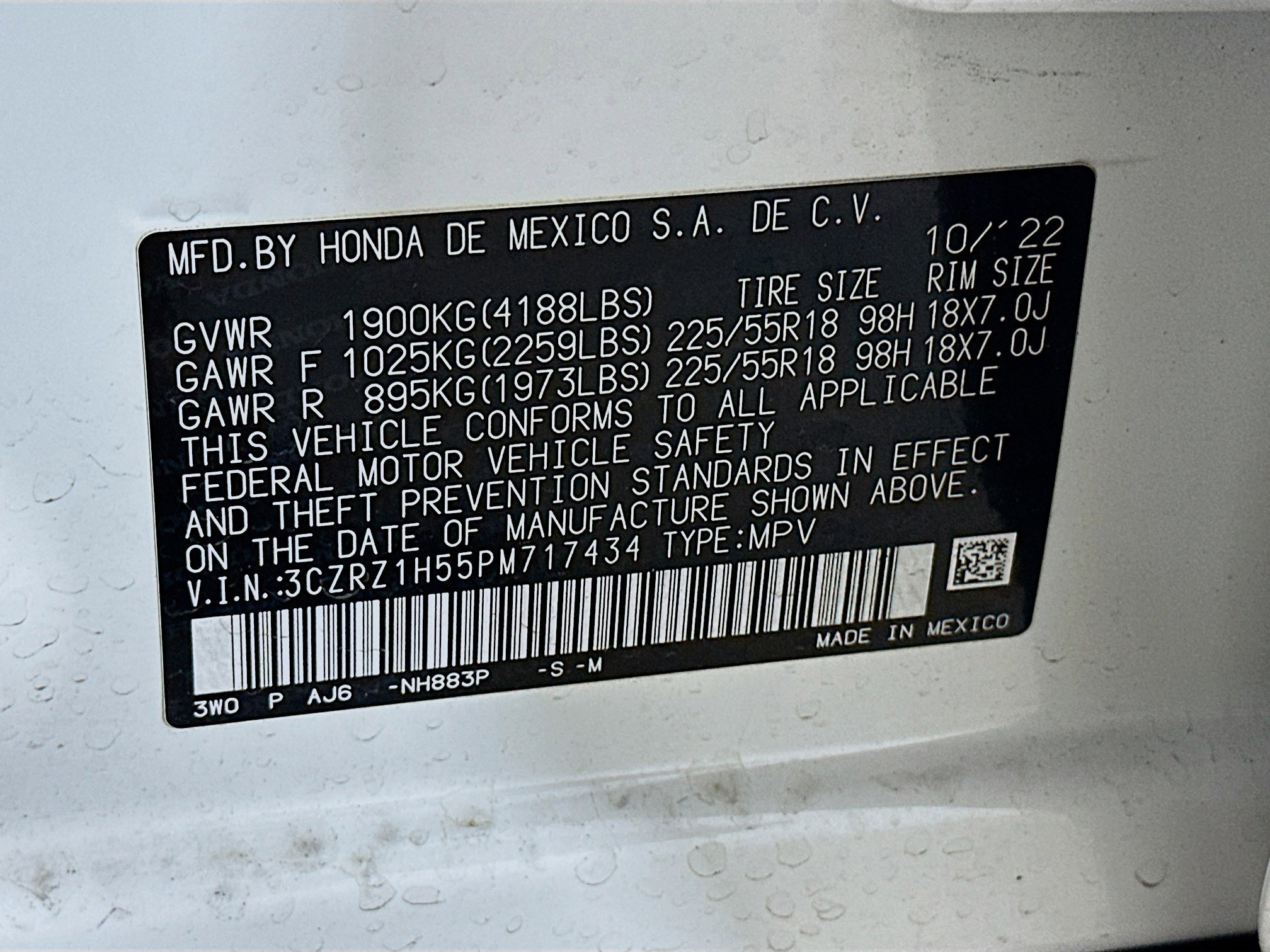 Used 2023 Honda HR-V Sport image 12