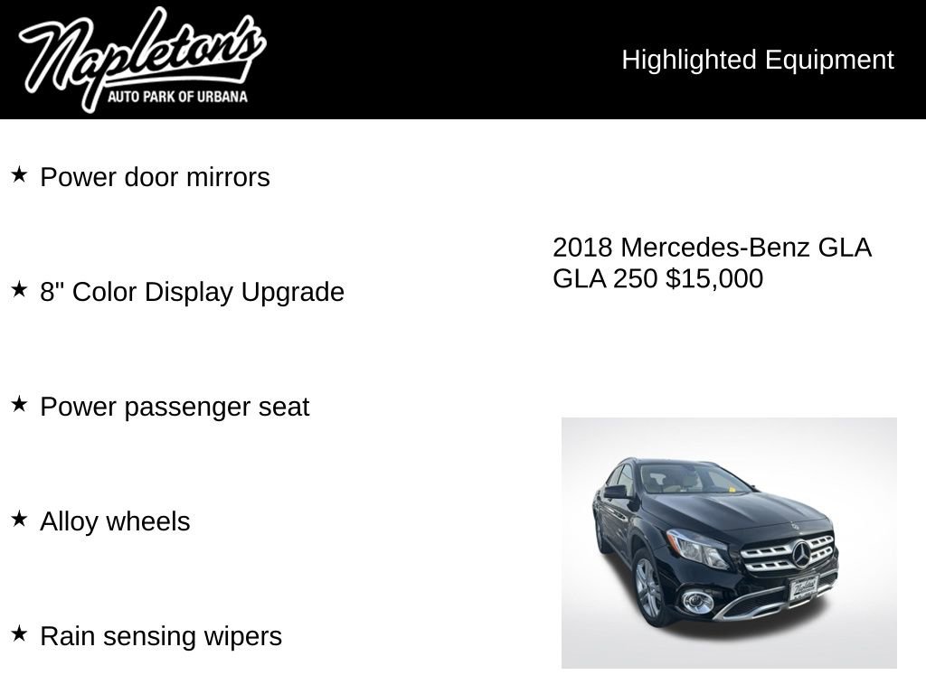 Used 2018 Mercedes-Benz GLA 250 4MATIC image 7