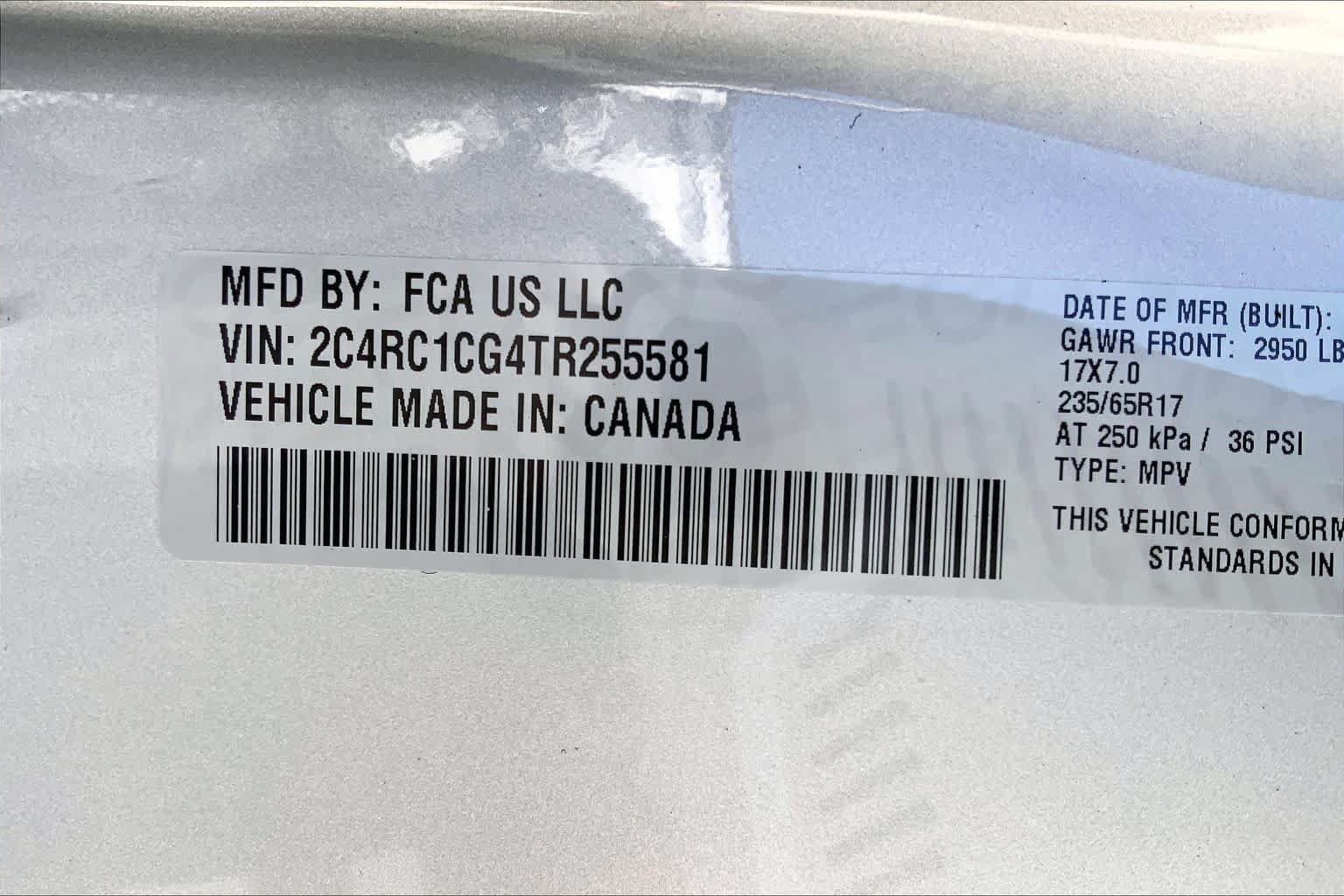 New 2026 Chrysler Voyager LX FWD image 18