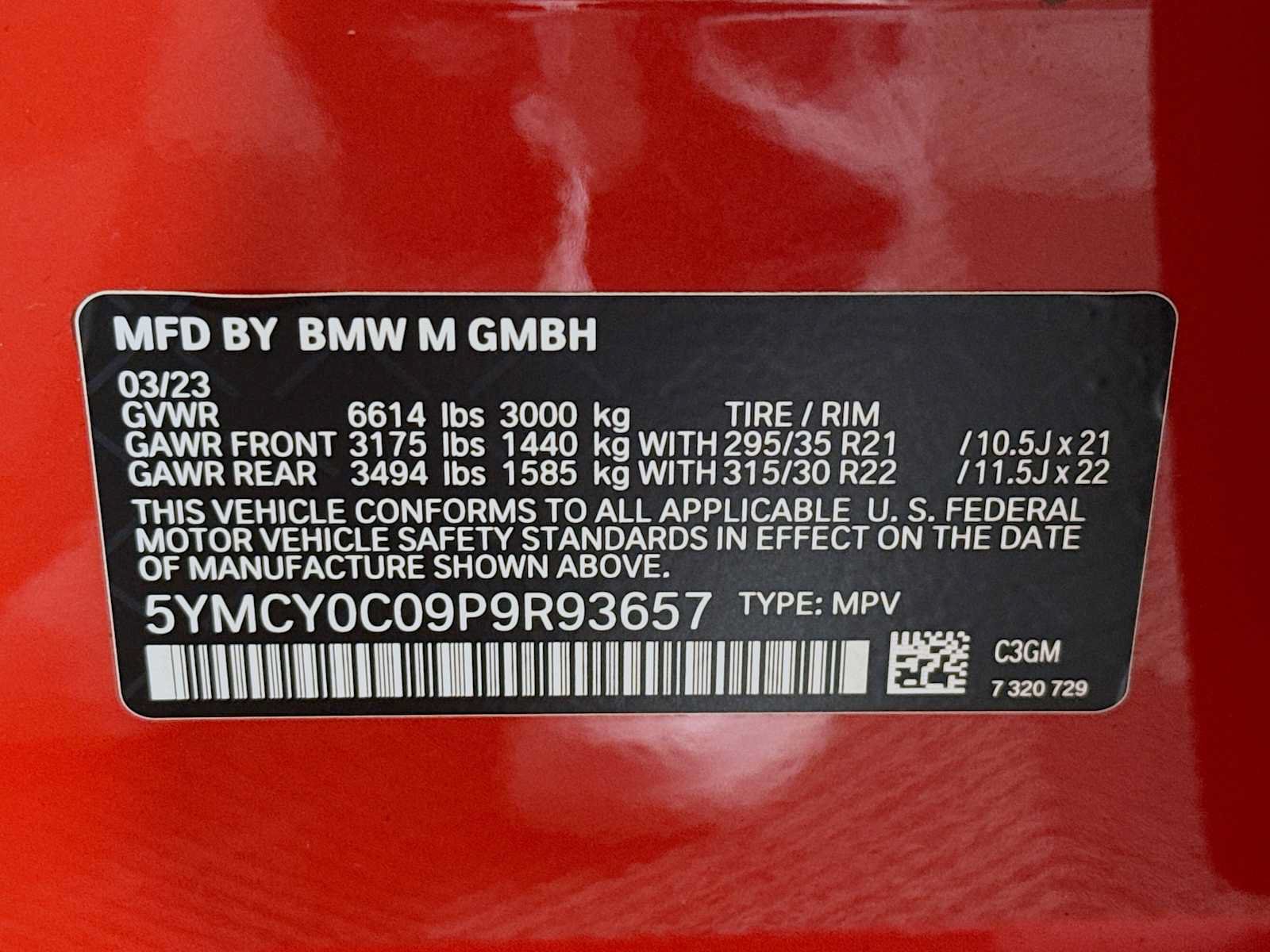 Used 2023 BMW X6 M w/ Executive Package AWD/4WD image 30