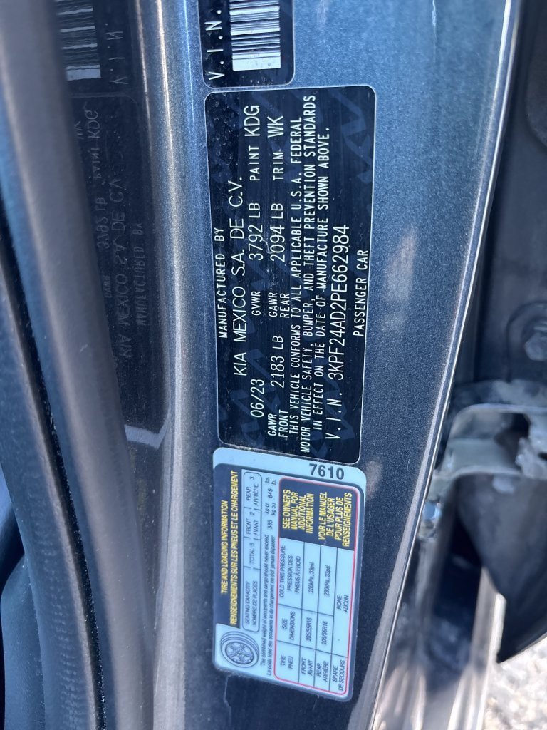 Certified 2023 Kia Forte LXS w/ LXS Technology Package FWD image 27
