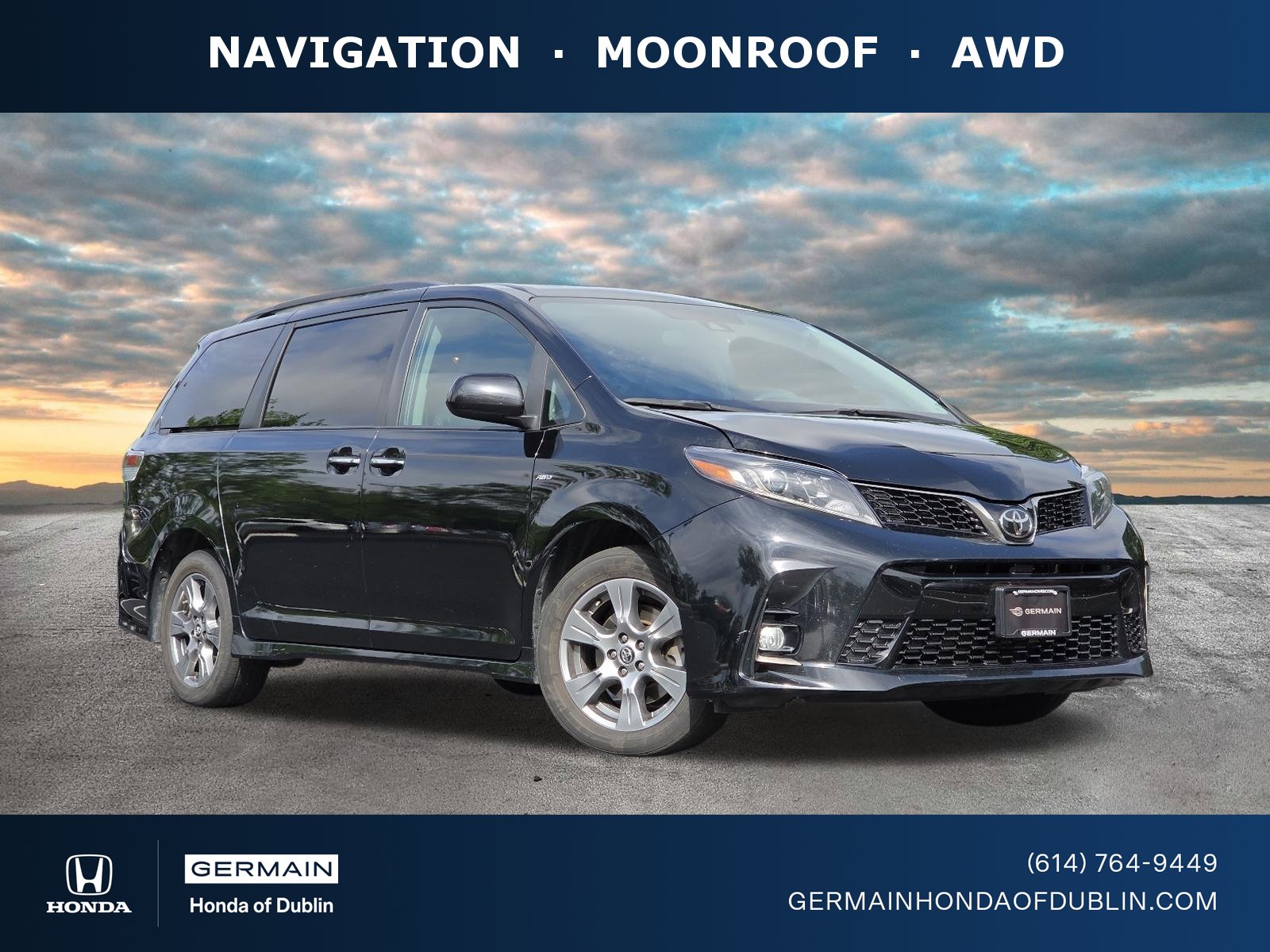 Used 2019 Toyota Sienna SE w/ SE Preferred Package
