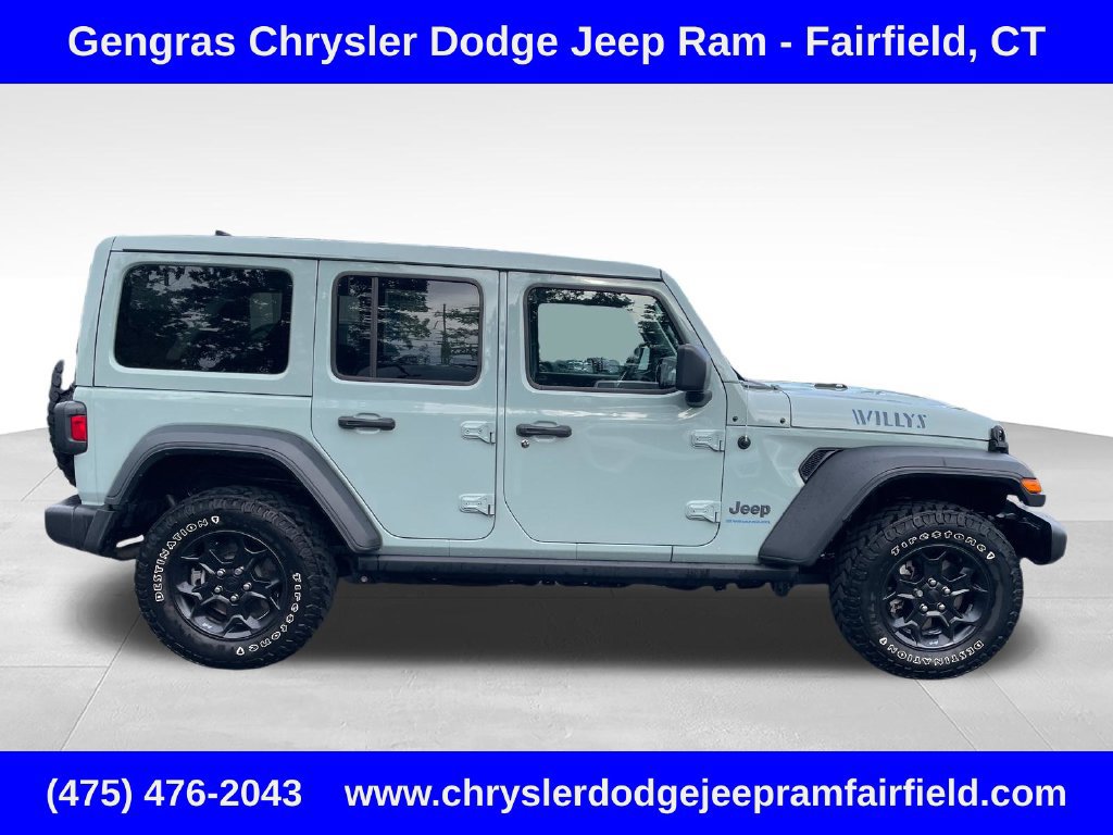 Certified 2023 Jeep Wrangler Unlimited w/ Sun & Screen Package AWD/4WD image 8