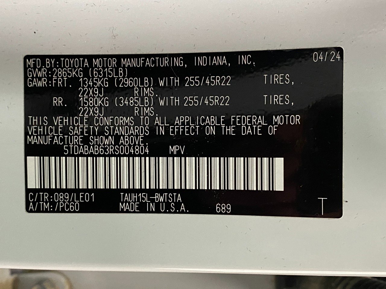 Used 2024 Lexus TX 500h AWD image 37