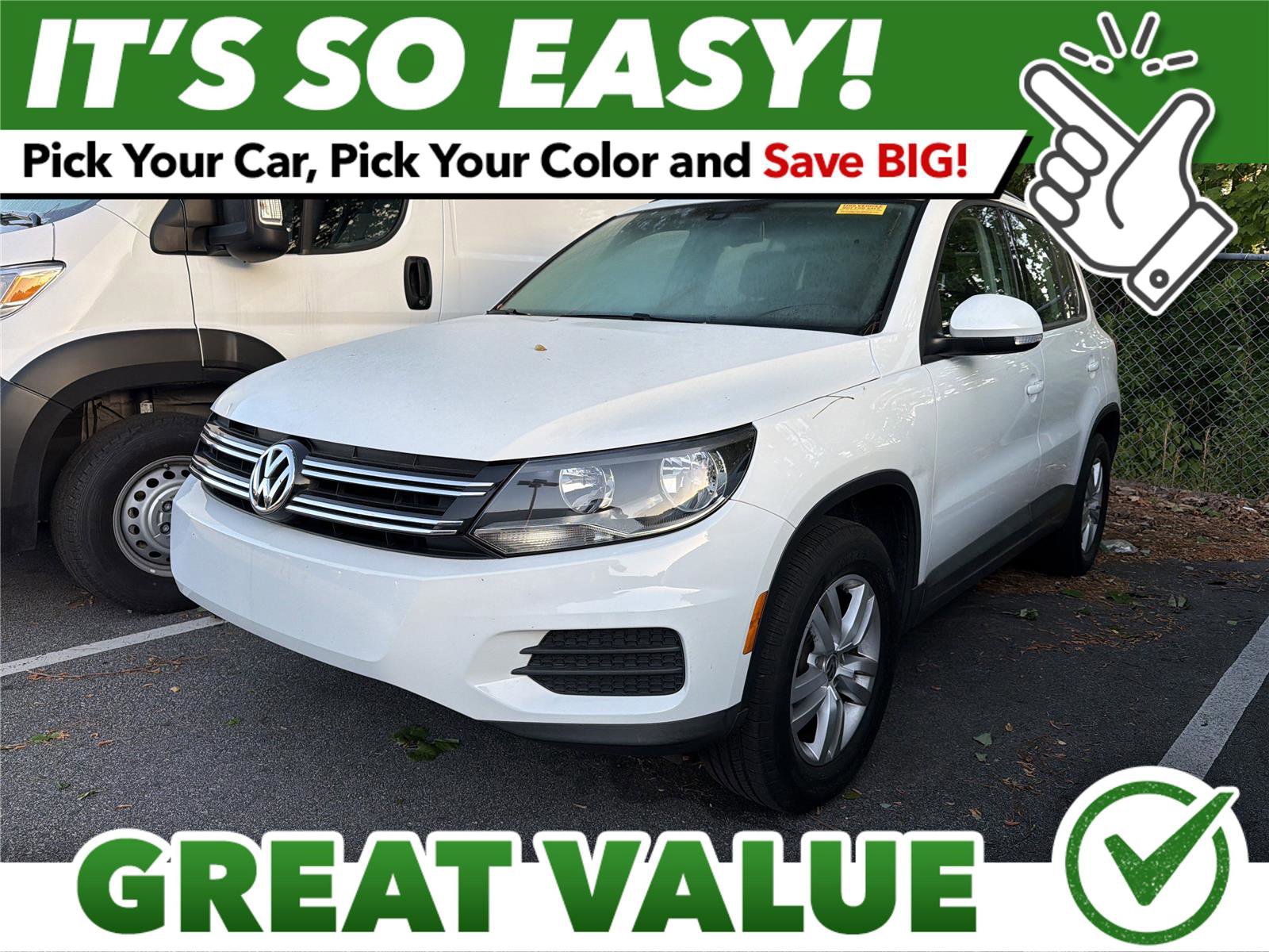 Used 2016 Volkswagen Tiguan S FWD image 1