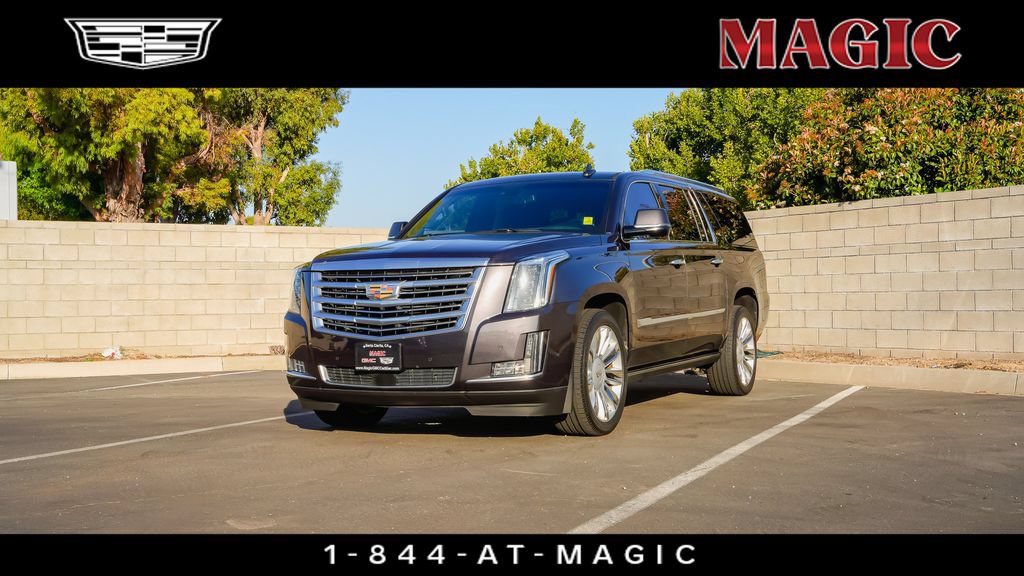 Used 2018 Cadillac Escalade ESV Platinum AWD/4WD image 1