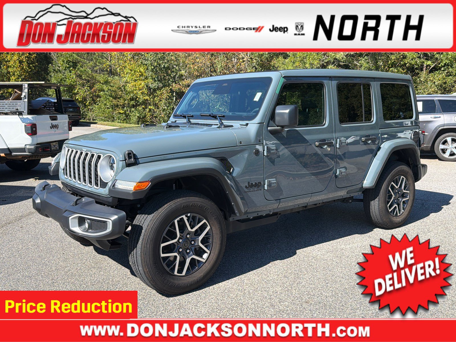 Used 2026 Jeep Wrangler Unlimited Sahara AWD/4WD image 1