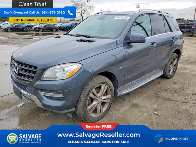 Used 2012 Mercedes-Benz ML 350 BlueTEC 4MATIC image 1
