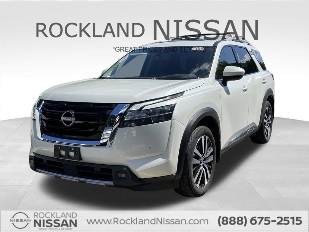 Certified 2023 Nissan Pathfinder Platinum w/ Cargo Package AWD/4WD video 1