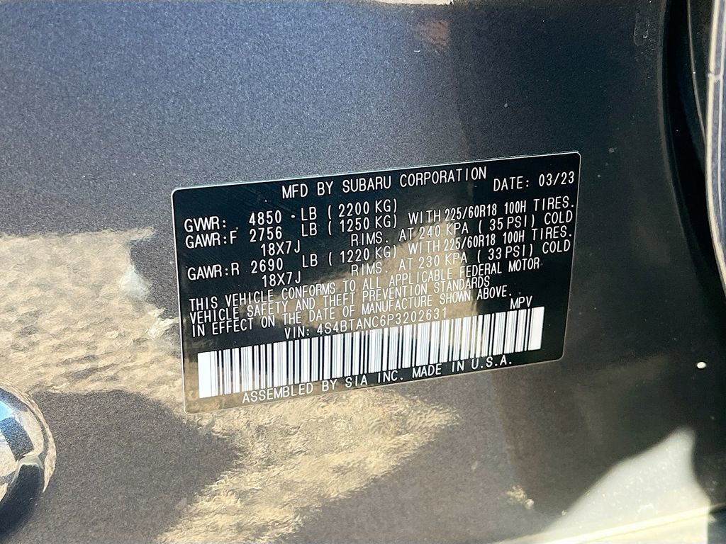 Used 2023 Subaru Outback Limited image 34