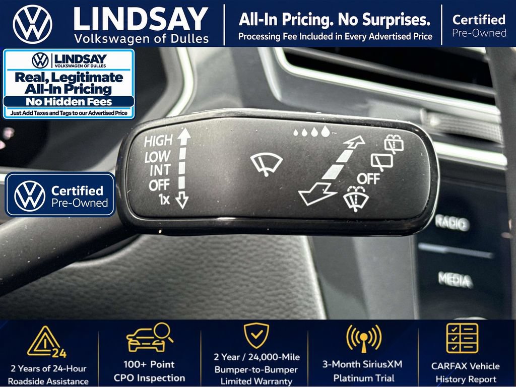 Certified 2023 Volkswagen Tiguan SE w/ Panoramic Sunroof Package AWD/4WD image 21