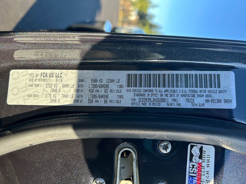 Used 2017 RAM 3500 Laramie AWD/4WD image 34