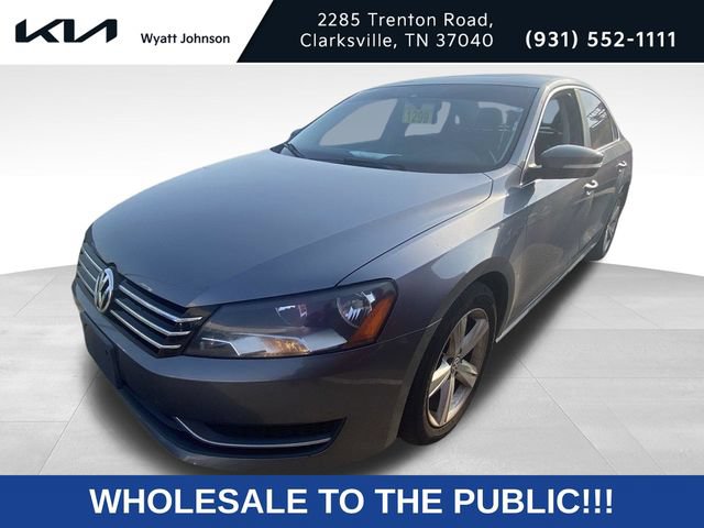 Used 2013 Volkswagen Passat 2.5 SE FWD 360° Tour