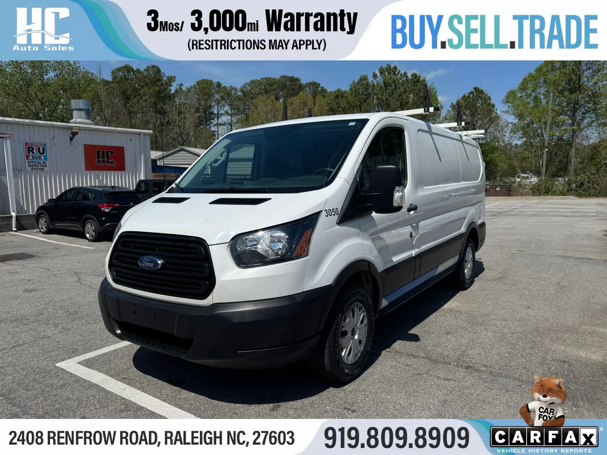 Used 2019 Ford Transit 150 130 Low Roof RWD image 1