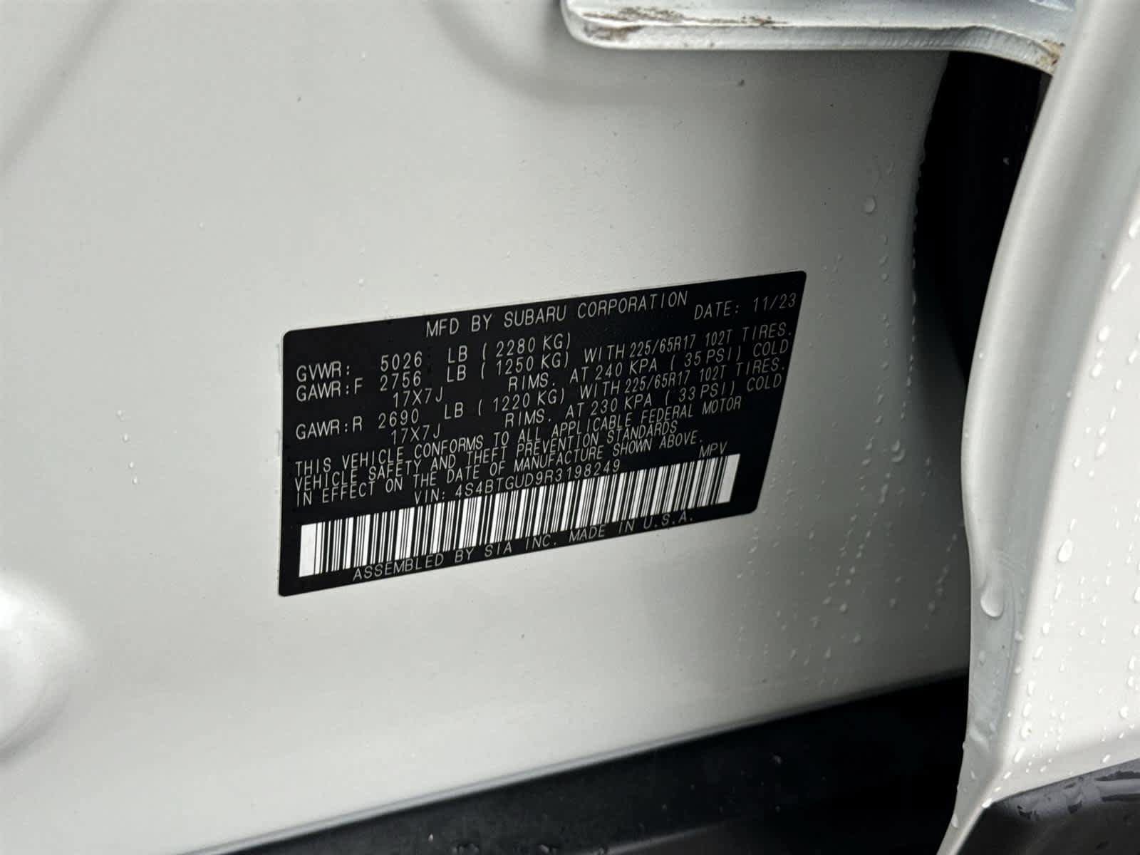 Used 2024 Subaru Outback Wilderness AWD/4WD image 32