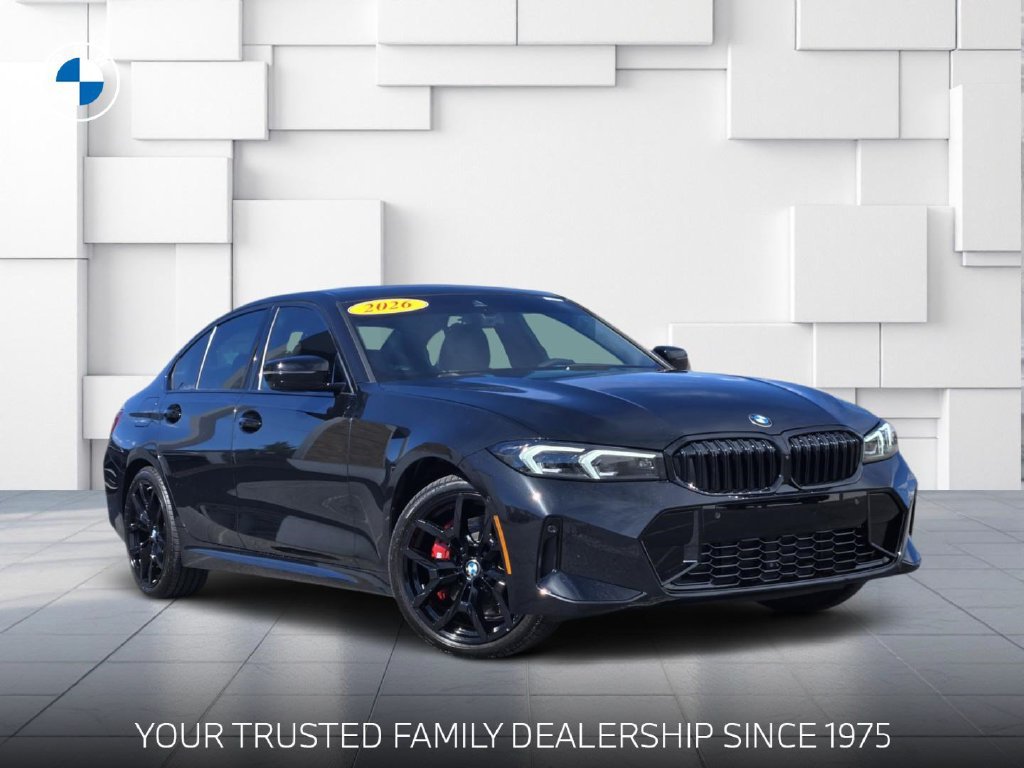 Certified 2026 BMW 330i xDrive Sedan w/ M Sport Package AWD/4WD image 1