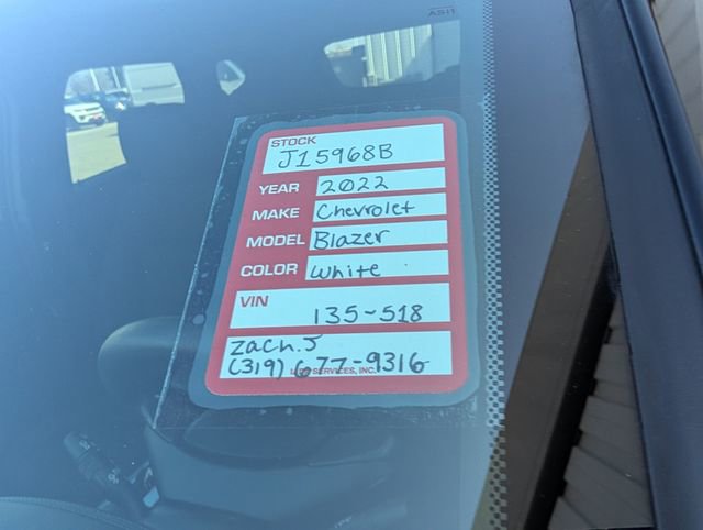 Used 2022 Chevrolet Blazer LT w/ Redline Edition image 39