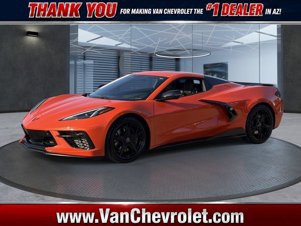 Used 2021 Chevrolet Corvette Stingray Premium Conv w/ Z51 Performance Package RWD image 1