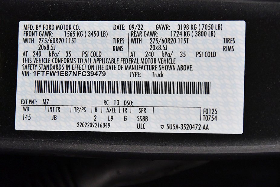 Used 2022 Ford F150 XL w/ STX Black Appearance Package image 17