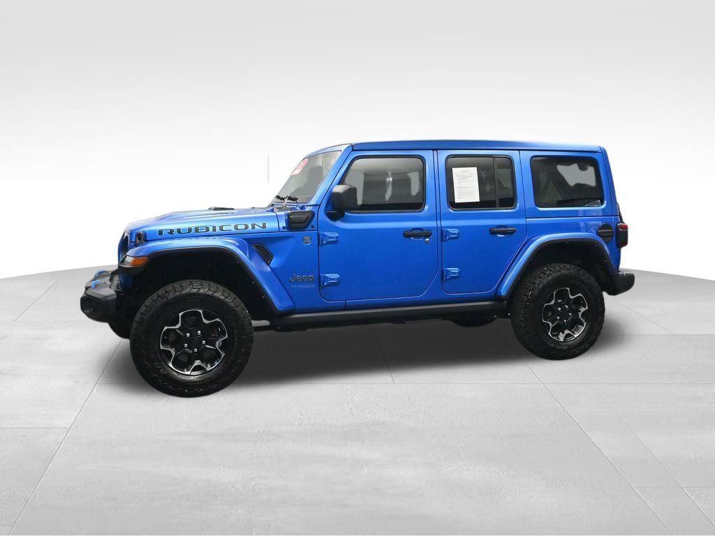 Used 2021 Jeep Wrangler Unlimited Rubicon 4xe w/ Cold Weather Group AWD/4WD image 2
