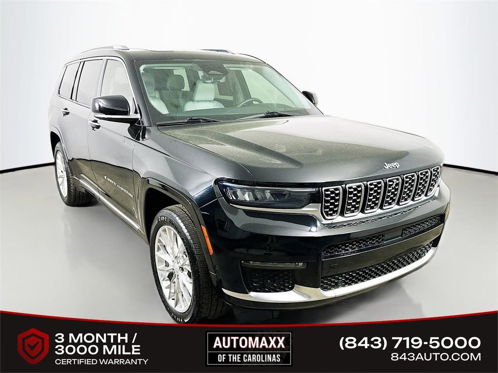 Used 2021 Jeep Grand Cherokee L Summit w/ Advanced Protech Group IV AWD/4WD image 1