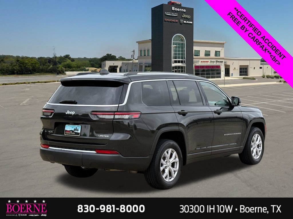Used 2022 Jeep Grand Cherokee L Limited AWD/4WD image 4