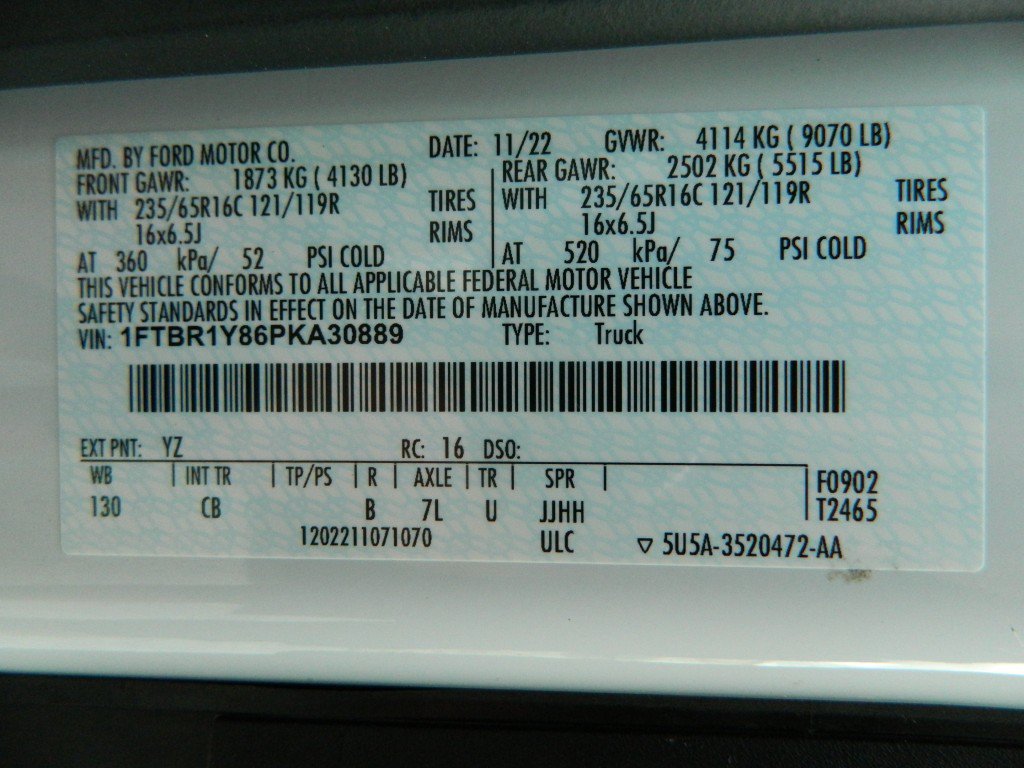 Used 2023 Ford Transit 250 Low Roof RWD image 22