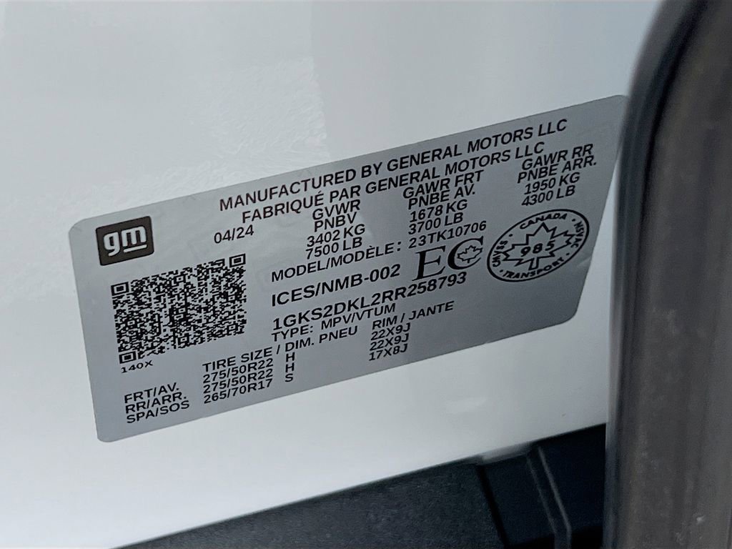 Certified 2024 GMC Yukon Denali w/ Denali Reserve Package AWD/4WD image 34
