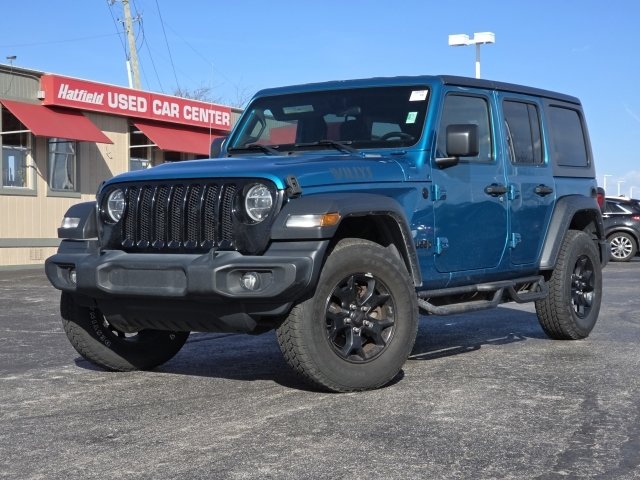 Used 2020 Jeep Wrangler Unlimited Sport image 2