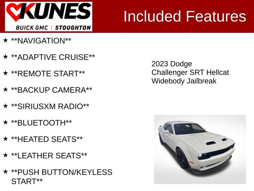 Used 2023 Dodge Challenger SRT Hellcat RWD image 4