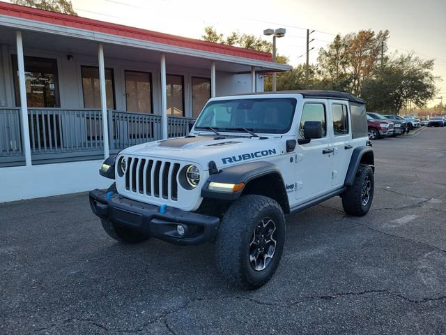 Used 2021 Jeep Wrangler Unlimited Rubicon 4xe w/ Steel Bumper Group image 4