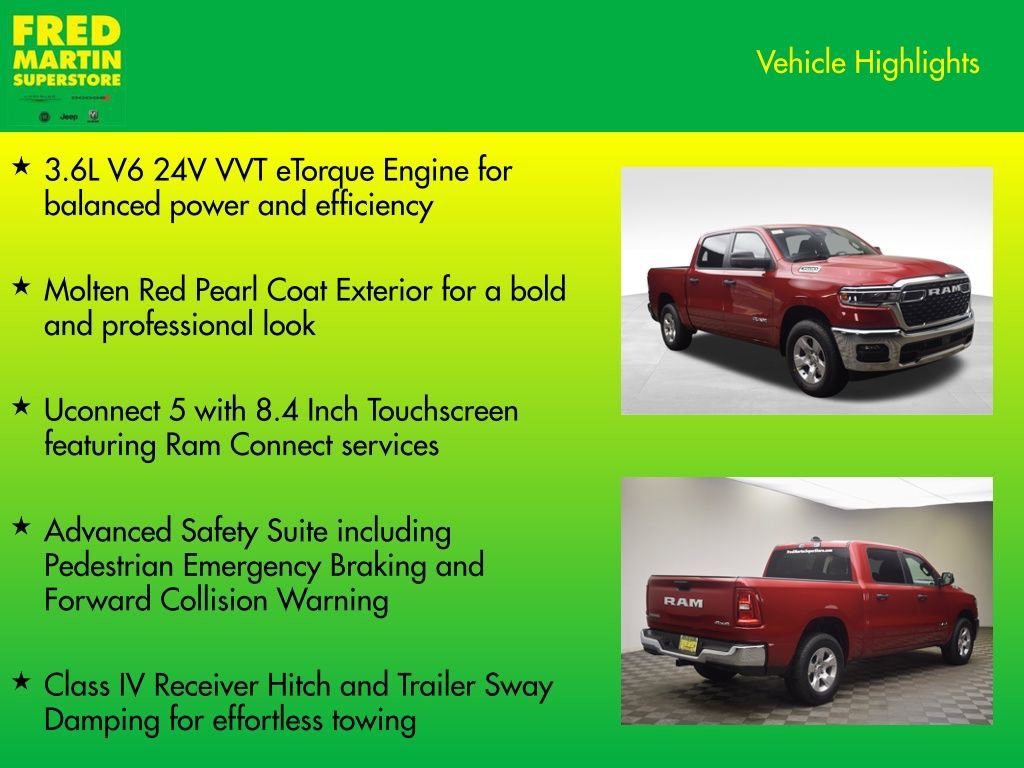 New 2026 RAM 1500 4x4 Crew Cab image 14