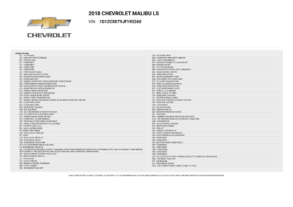 Used 2018 Chevrolet Malibu LS FWD image 6