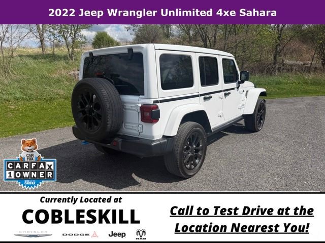 Used 2022 Jeep Wrangler Unlimited Sahara AWD/4WD image 4