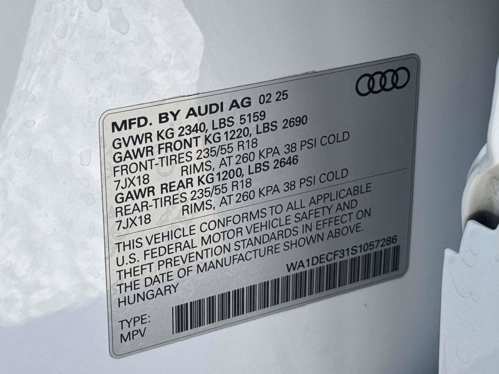 Used 2025 Audi Q3 2.0T Premium AWD/4WD image 30