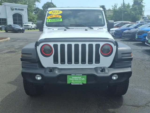 Certified 2018 Jeep Wrangler Unlimited Sport S AWD/4WD image 2