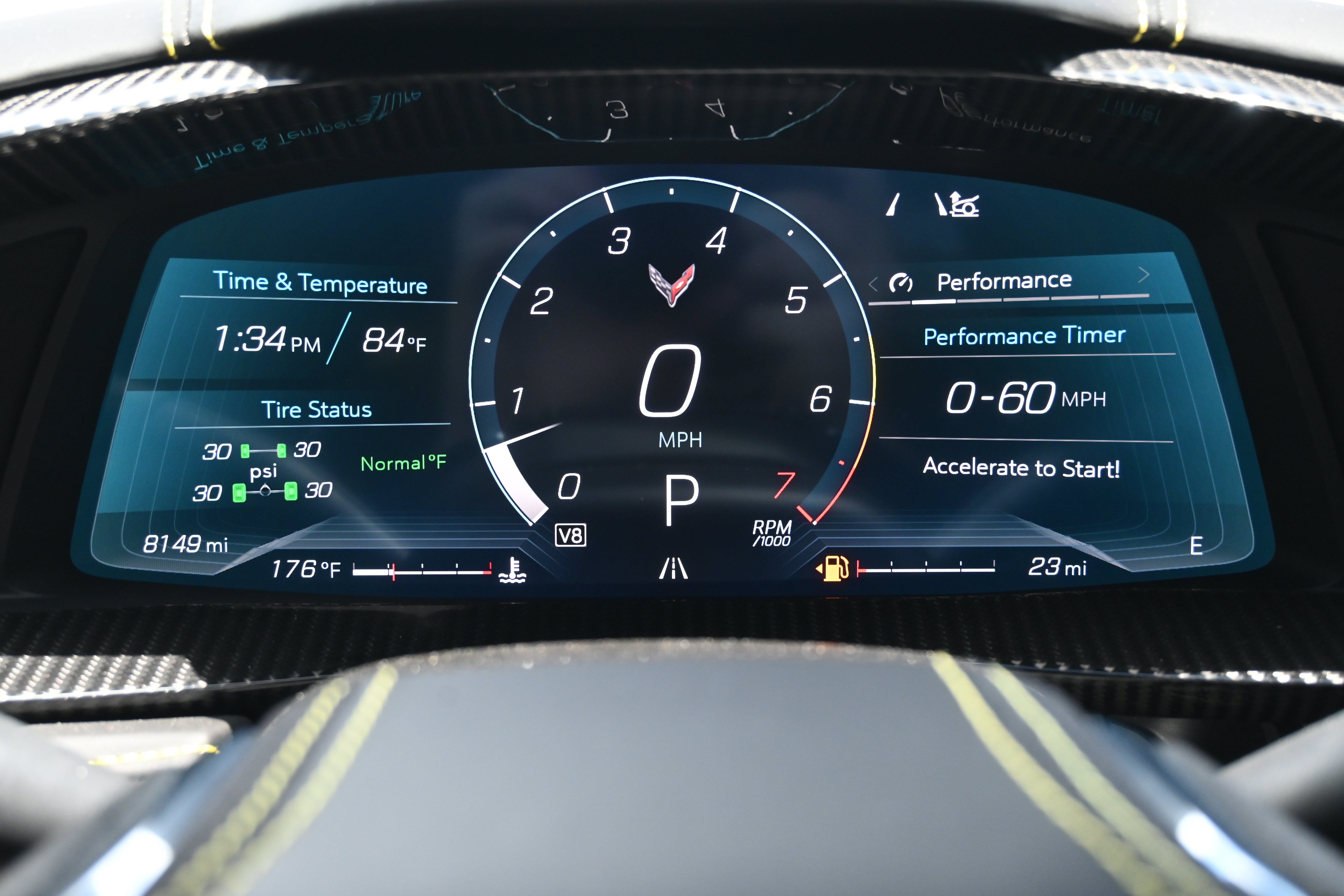 Used 2024 Chevrolet Corvette Stingray Premium Cpe RWD image 8