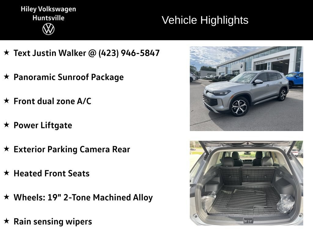 Certified 2026 Volkswagen Tiguan SE w/ Panoramic Sunroof Package AWD/4WD image 6