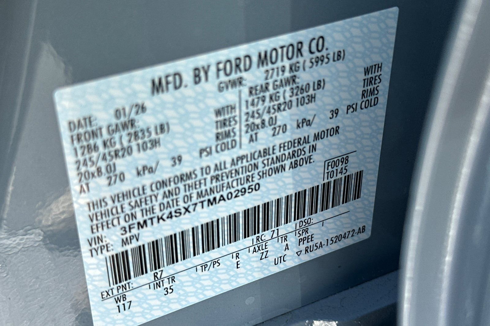 New 2026 Ford Mustang Mach-E GT image 27