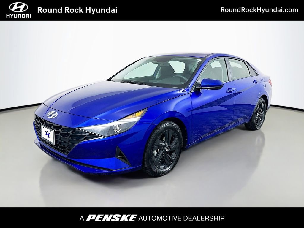 Certified 2023 Hyundai Elantra Blue