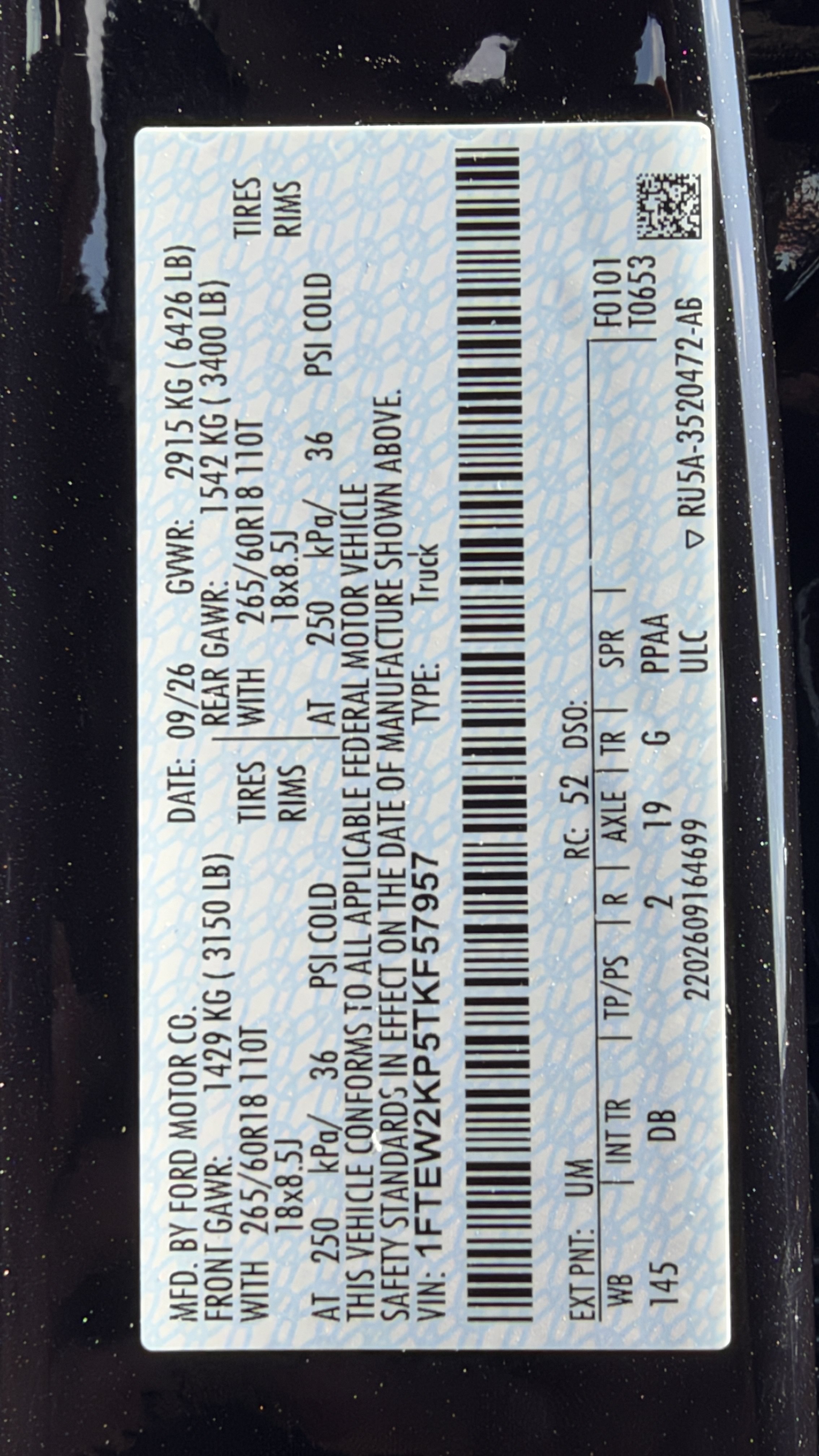 New 2026 Ford F150 STX RWD image 5