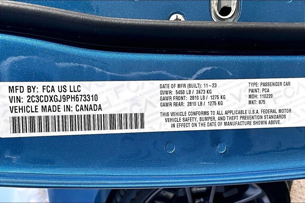 Used 2023 Dodge Charger Scat Pack w/ Navigation & Travel Group image 19