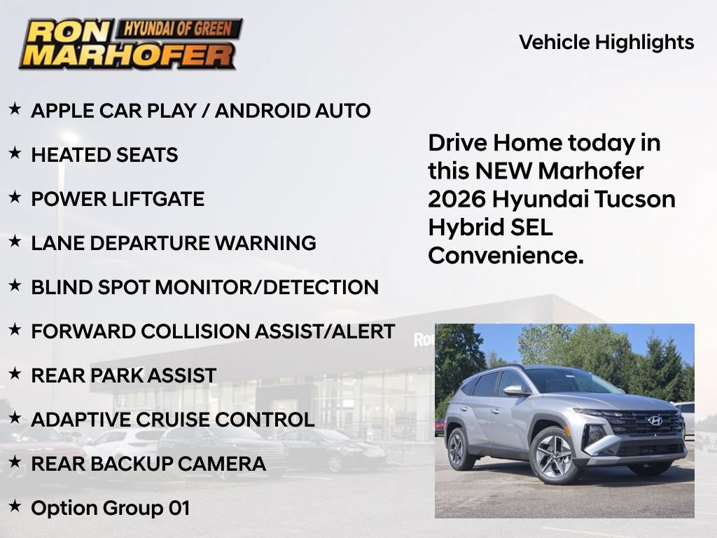 New 2026 Hyundai Tucson SEL w/ Tow & Go Package AWD/4WD image 15
